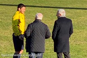 Sport - Calcio - Viterbese - Romano e Zavaglia a colloquio con Atanasov