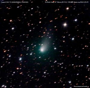 La cometa Pannstarrs