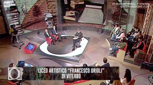 Gli studenti del liceo Orioli ospiti a Rai 3