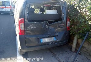L'incidente a Canino