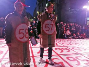 Viterbo - La tombola vivente in piazza del Comune