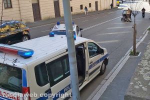 L'incidente in via Fratelli Rosselli