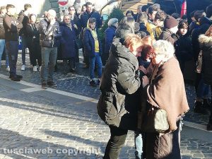 Soriano nel Cimino - I funerali di Andrea Trifolelli
