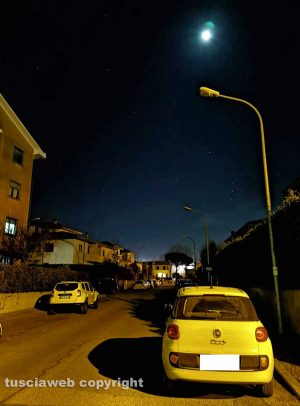 Viterbo - Via Santa Giacinta Marescotti al buio