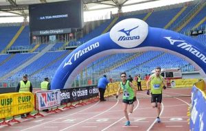 Roma - Marco Mencio alla 21esima Corsa di Miguel