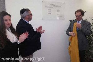Viterbo - La cerimonia all'università della Tuscia