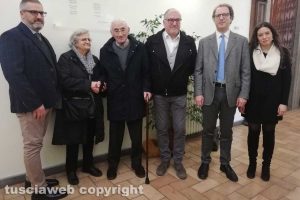 Viterbo - La cerimonia all'università della Tuscia