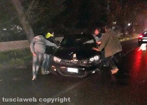 Viterbo - Incidente sulla Cassia Nord