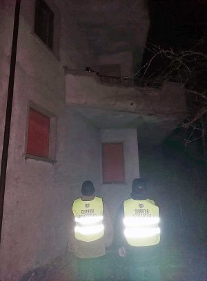 Montefiascone - Gattino intrappolato su un terrazzo - L'intervento delle guardie ecozoofile