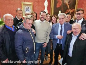 Matteo Salvini a Viterbo