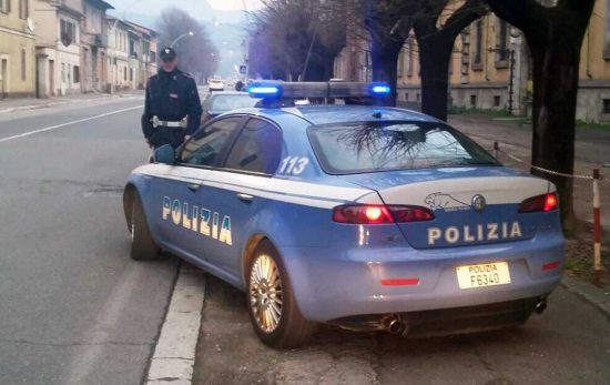 Terni - Una pattuglia della squadra volante