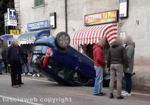 Vasanello – Incidente in via San Lanno