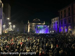 Viterbo - Il capodanno a piazza della Rocca