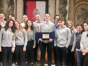Orte - Simone Tranzi premiato a palazzo Nuzzi