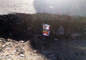 Viterbo - Buche al parcheggio delle Pietrare
