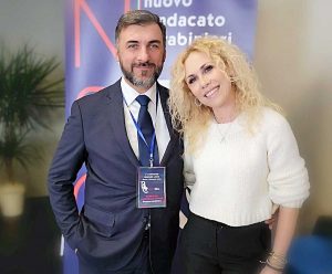 Giuseppe Mancuso con Alessandra D'Alessio