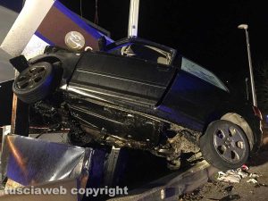 Viterbo - Incidente mortale sulla Sammartinese
