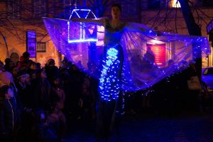 Viterbo - La manifestazione "Luminaria - il cielo è di tutti"