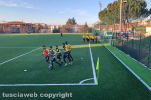 Sport - Calcio - Viterbese - L'allenamento di ieri
