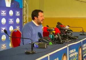 Elezioni regionali in Emilia Romagna - Matteo Salvini 