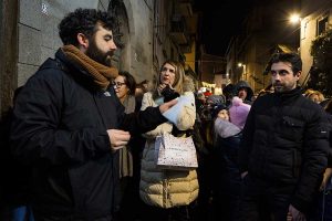 Viterbo - La manifestazione "Luminaria - il cielo è di tutti"