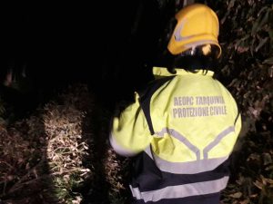 Volontari Aeopc in azione