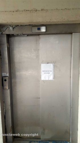 L'ascensore al cimitero San Lazzaro