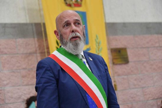 Il sindaco di Civitavecchia Ernesto Tedesco