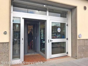 Viterbo - Rapina in banca a Villanova - L'intervento dei carabinieri