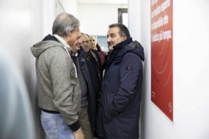 Enrico Panunzi all'inaugurazione del nuovo ambulatorio di odontoiatria e chirurgia oro-maxillo-facciale