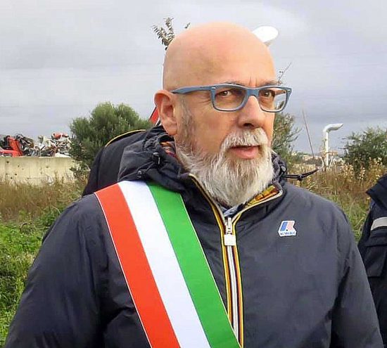 Il sindaco di Civitavecchia Ernesto Tedesco
