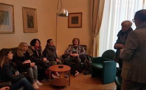 La delegazione di docenti europei in Comune