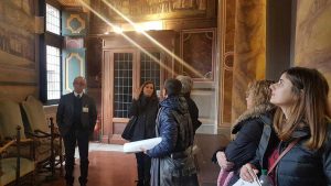La delegazione di docenti europei in Comune