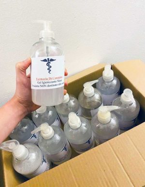 Canepina - Il gel igienizzante per le scuole