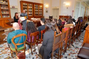 Civitavecchia - Gli studenti dell'Iiss Cardarelli alla caserma “Giorgi”