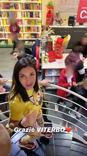 Elettra Lamborghini a Viterbo