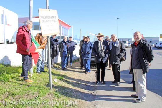 Viterbo - L'azione dell'Anpi in ricordo di Duilio Mainella