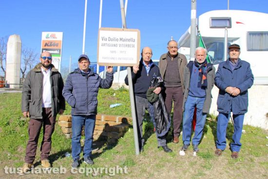 Viterbo - L'azione dell'Anpi in ricordo di Duilio Mainella