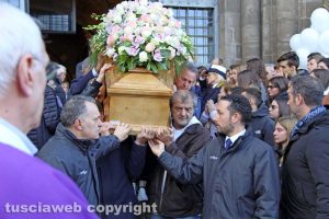 Montefiascone - I funerali di Aurora Grazini