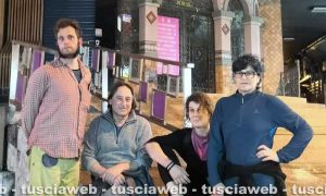 Il gruppo di italiani bloccati a Taiwan - Zairo Nucciotti, Paolo Forconi, Lucia Pedri e Elisa Ponti