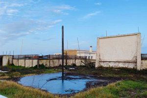 Tarquinia - Il sopralluogo del comune al lido