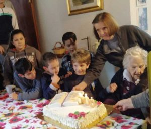 Vetralla - Auguri nonna Palmira Bernini