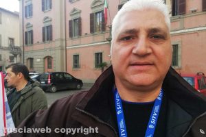 Viterbo - La manifestazione dei sindacati Sinappe e Sippe - Olanda