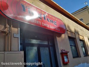 Viterbo - Il ristorante Ying Feng