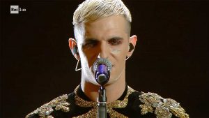 Achille Lauro a Sanremo 2020