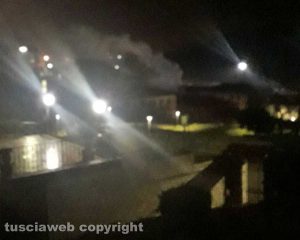 Incendio in un appartamento a Orte
