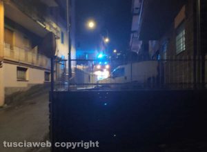 Incendio in un appartamento a Orte
