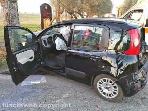 Montefiascone - Incidente sulla Verentana