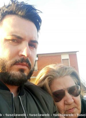 Giovanni Lippolis con la madre Gianfranca Porcu 