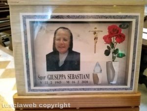 Il funerale di suor Giuseppina Sebastiani